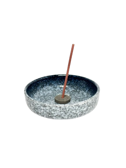 Porcelain Incense Ash Catcher Bowl - White