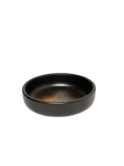 Porcelain Incense Ash Catcher Bowl - Brown