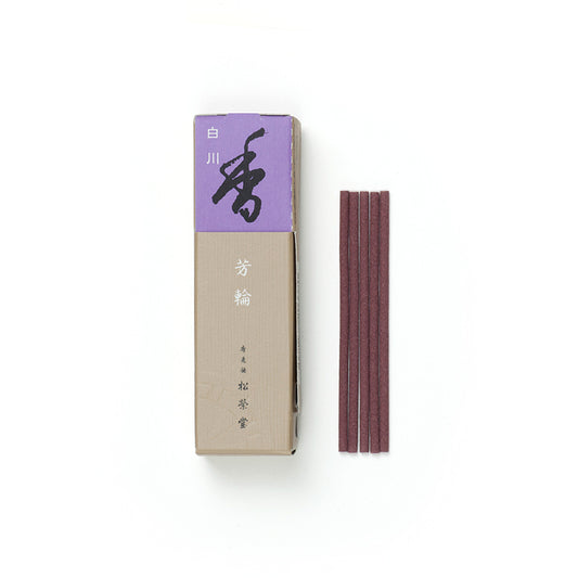 Shoyeido Hōrin (2) Shirakawa - White River - Premium Japanese Incense (20 Sticks)